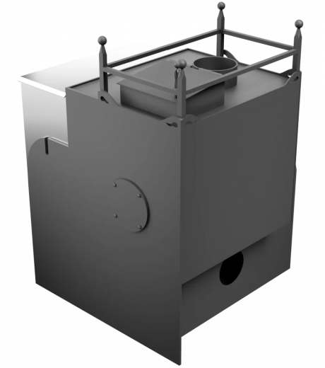 Печь Горыныч Мини, каменка закрытая с левой стороны, система воздушного отопления фото в Красноярске Печь Горыныч Мини, каменка закрытая с левой стороны, система воздушного отопления фото в Красноярске