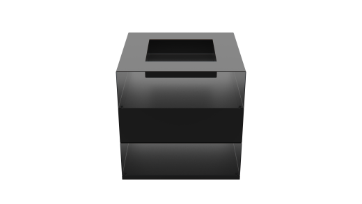 Очаг "Пламенный куб" фото в Красноярске