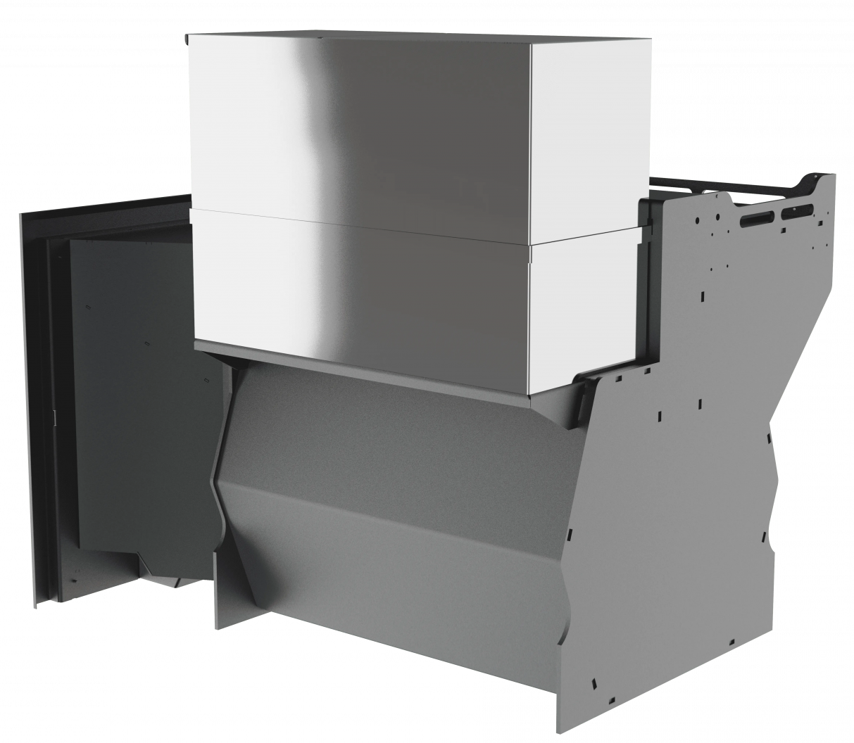 Банный камин 800, сталь фото в Красноярске Банный камин 800, сталь фото в Красноярске