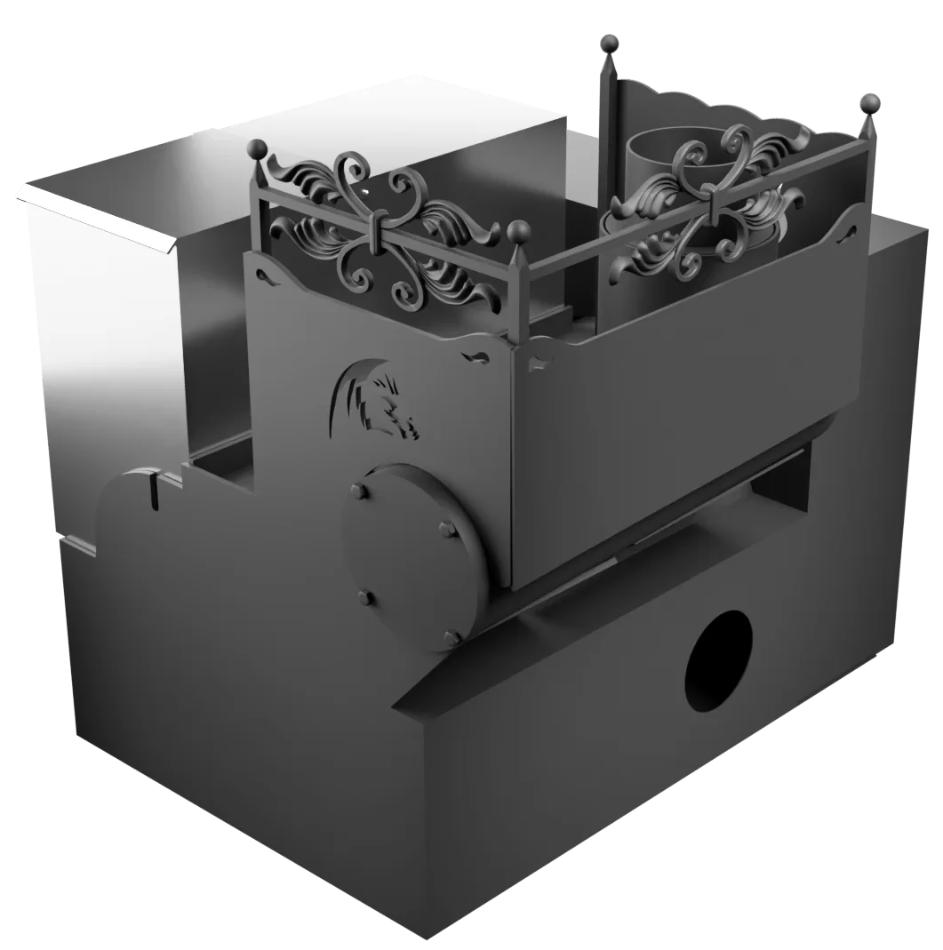 Горыныч 3 СВОП, каменка с левой стороны, большая дверь со стеклом фото в Красноярске Горыныч 3 СВОП, каменка с левой стороны, большая дверь со стеклом фото в Красноярске