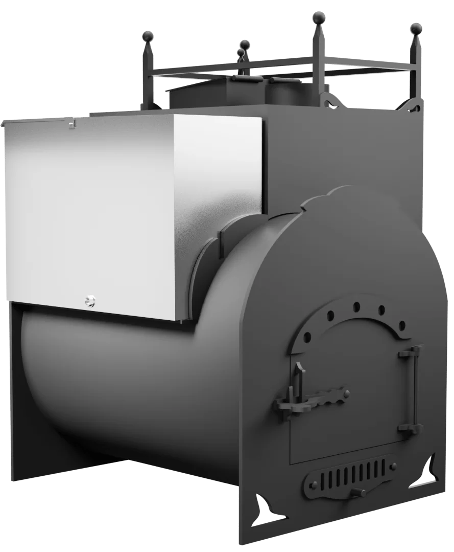 Печь Горыныч Мини, каменка закрытая с правой стороны фото в Красноярске Печь Горыныч Мини, каменка закрытая с правой стороны фото в Красноярске