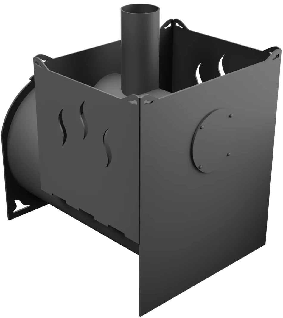 Печь Горыныч Мини, двойная каменка фото в Красноярске Печь Горыныч Мини, двойная каменка фото в Красноярске