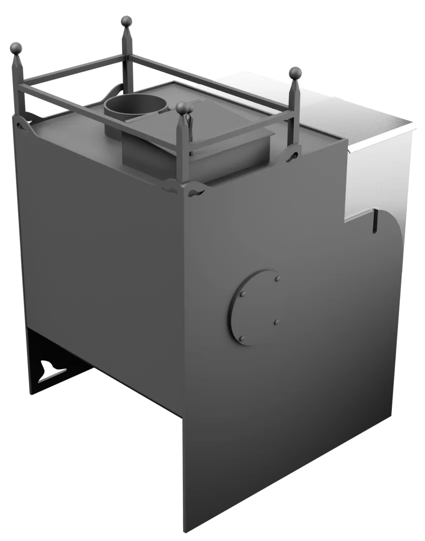 Печь Горыныч Мини, каменка закрытая с правой стороны фото в Красноярске Печь Горыныч Мини, каменка закрытая с правой стороны фото в Красноярске