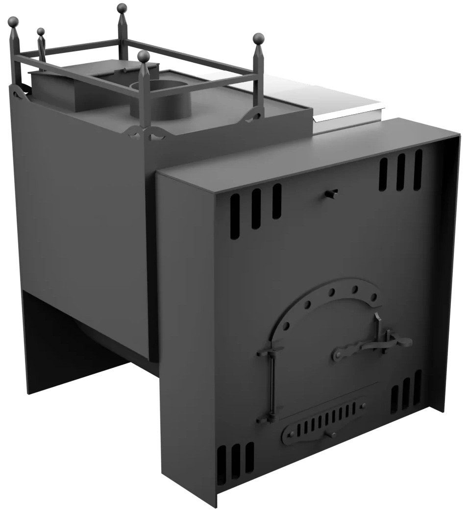 Печь Горыныч Мини, каменка закрытая с левой стороны, естественная система воздушного отопления фото в Красноярске Печь Горыныч Мини, каменка закрытая с левой стороны, естественная система воздушного отопления фото в Красноярске