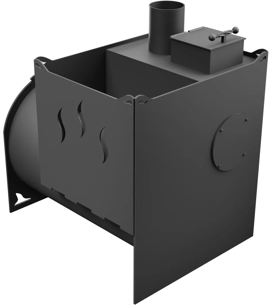 Печь Горыныч Мини, двойная каменка, малая дверь со стеклом фото в Красноярске Печь Горыныч Мини, двойная каменка, малая дверь со стеклом фото в Красноярске