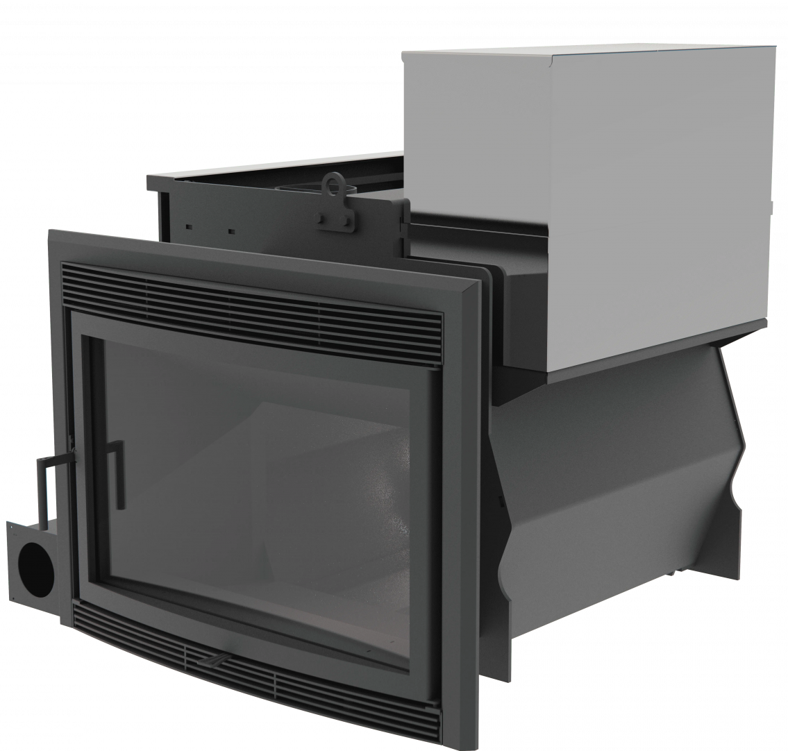 Банный камин 800, сталь фото в Красноярске Банный камин 800, сталь фото в Красноярске