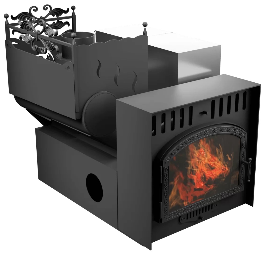 Горыныч 3 СВОП, каменка с левой стороны, большая дверь со стеклом фото в Красноярске Горыныч 3 СВОП, каменка с левой стороны, большая дверь со стеклом фото в Красноярске